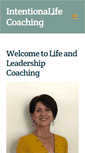 Mobile Screenshot of intentionalifecoaching.com